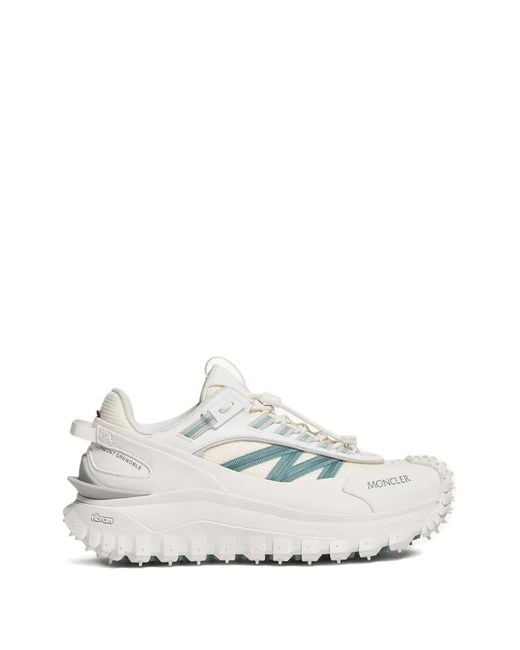 Moncler White Sneakers Neutral