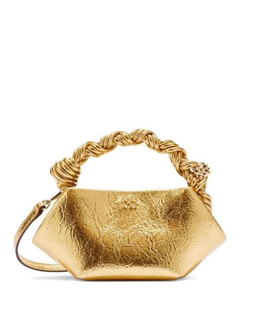 Ganni Metallic Mini Bou Bag