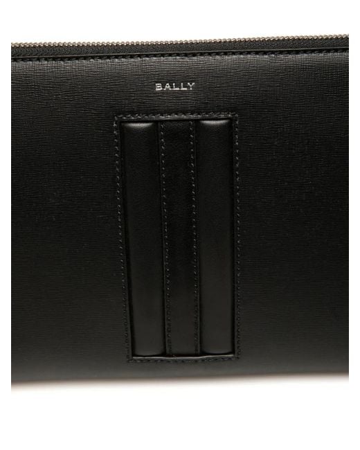 Bally Leren Clutch in het Black voor heren