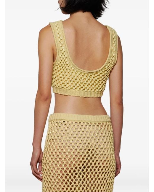DIOTIMA Metallic Lady Beaded Top