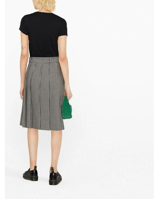 Polo Ralph Lauren Black Rundhals-T-Shirt aus Baumwolljersey