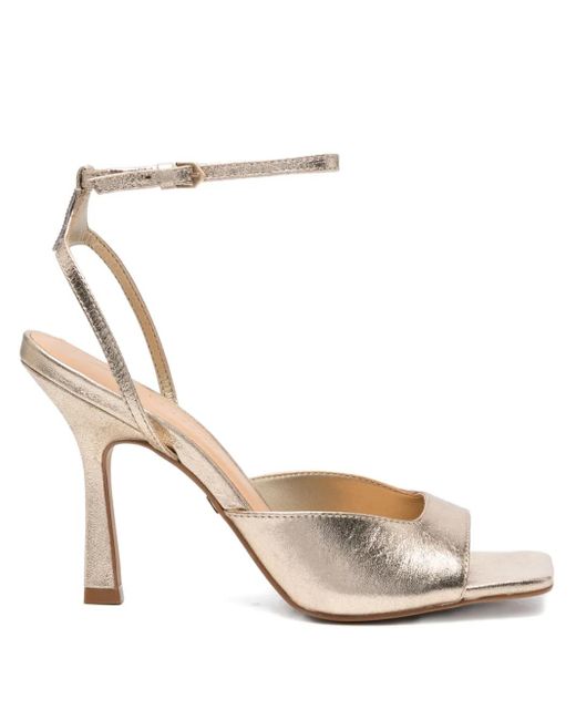 Carrano White Sandalen mit eckiger Knöchelriemen