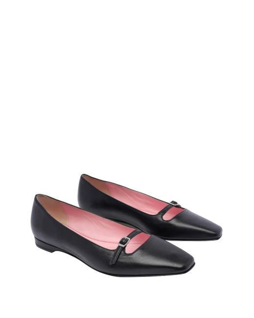 CAREL PARIS Black Emilie Ballerina Shoes