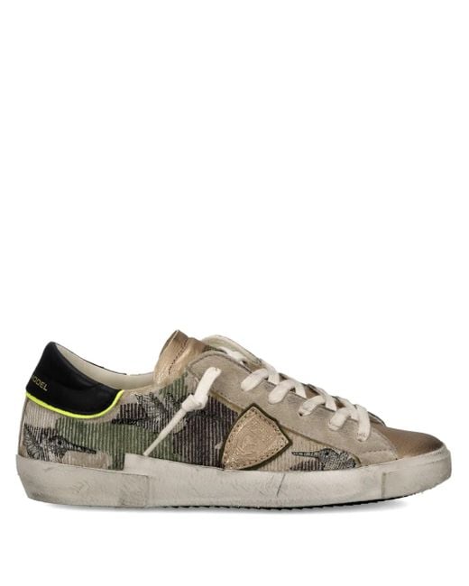 Philippe Model Brown Prsx Low Sneakers