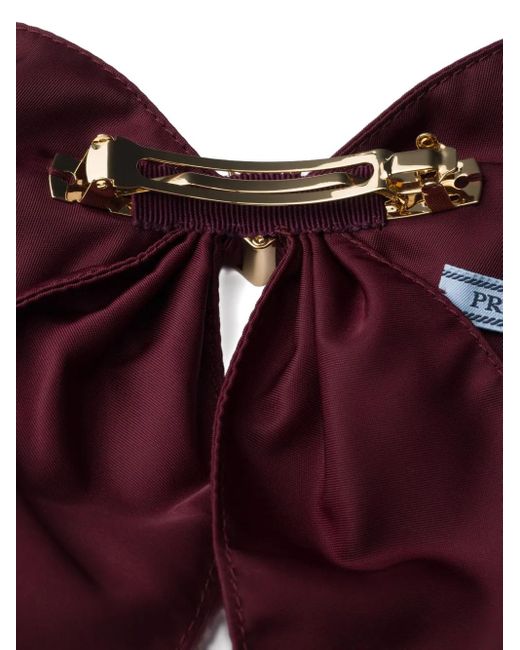 Prada Purple Re-Nylon Hair Clip
