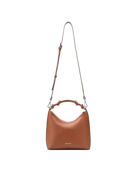 Esin Akan Brown Midi Chelsea Multiway Crossbody Bag