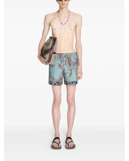Dries Van Noten Black Flip Flops for men