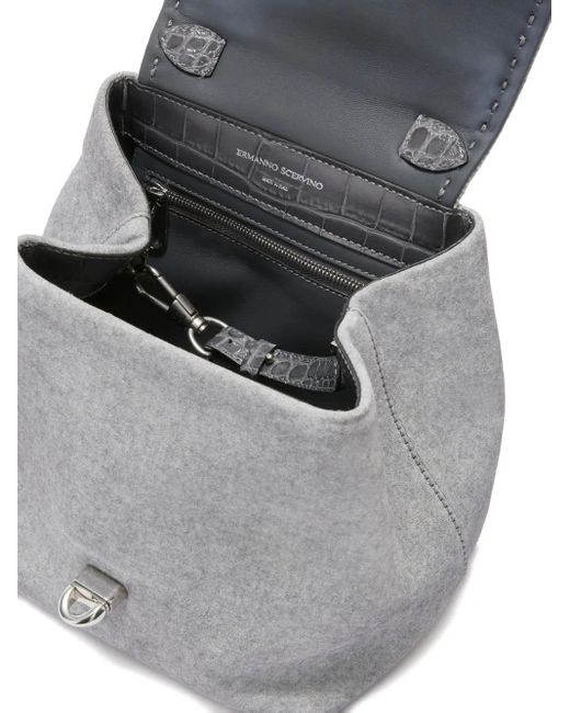 Sac À Main Liza À Anse Sur Le Dessus Ermanno Scervino en coloris Gray