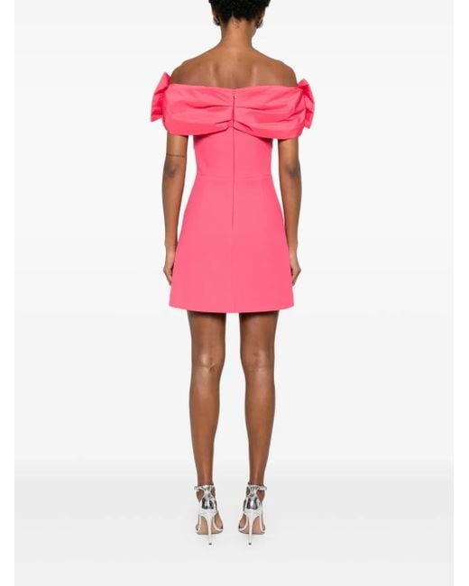 Vestido con detalle de lazo Rebecca Vallance de color Pink