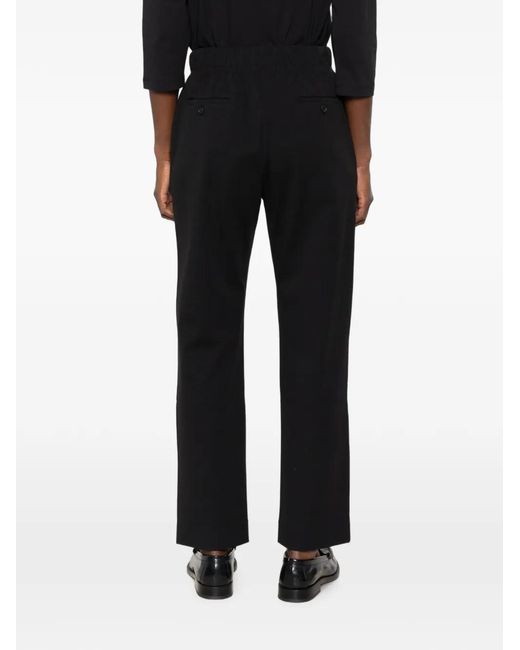 Weekend by Maxmara Black Delfo Elasticated-Waist Trousers