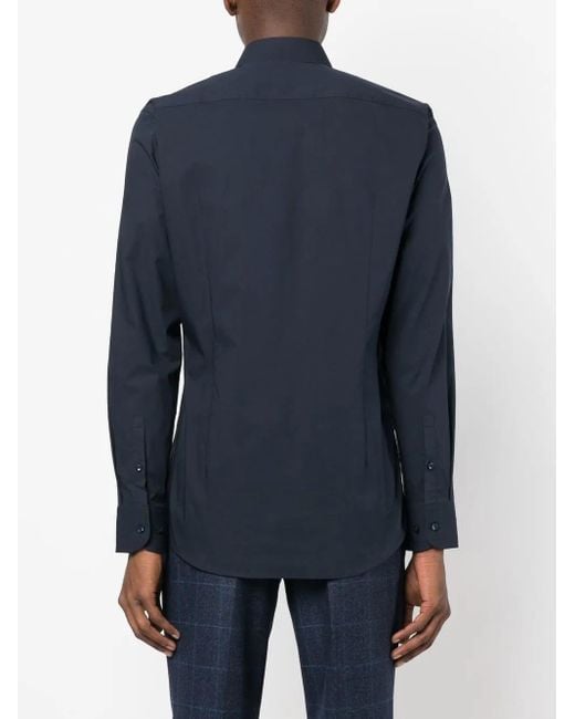 Boss Blue Slim-Fit Shirt for men