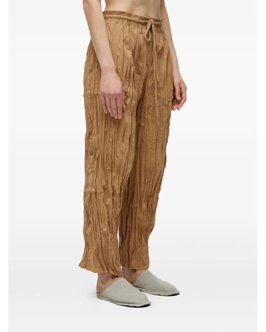 Osklen Natural Reta Tricoline Drawstring Trousers