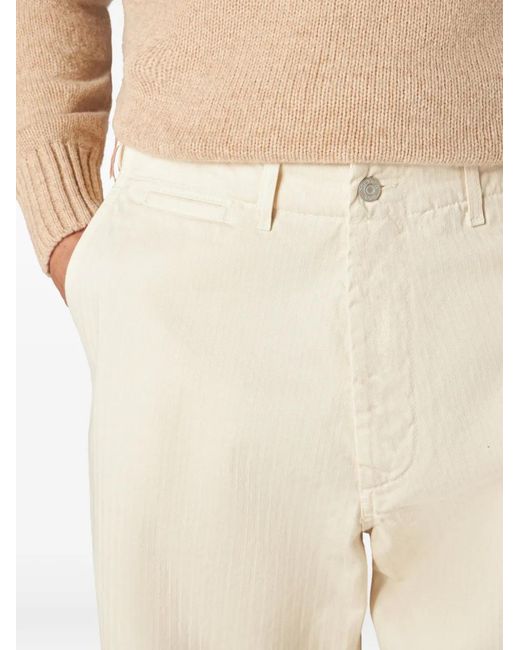 Fortela White Trucking Trousers for men
