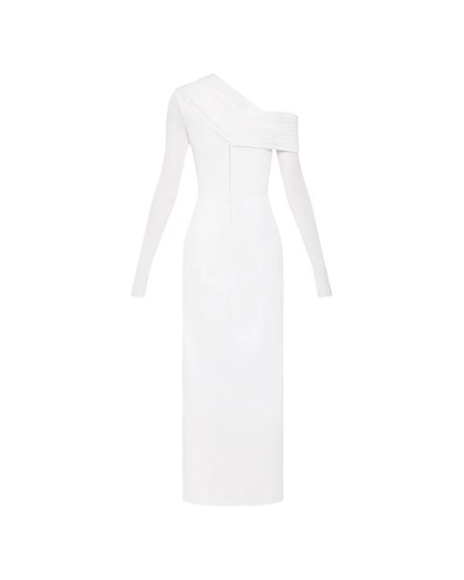 Chats by C.Dam White Simone Maxi Dress