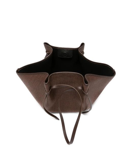 Yuzefi Brown Large Mochi Shoulder Bag