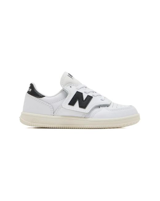New Balance ロゴパッチ スニーカー White