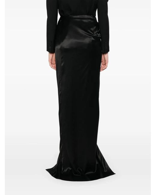 Balenciaga Black Maxirock