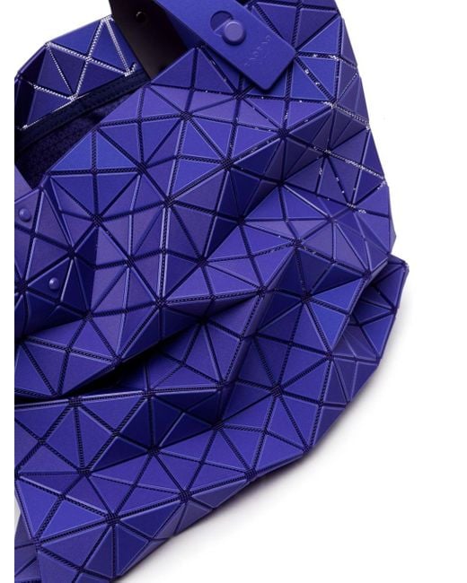 Borsa tote Prism Plus geometrica di Bao Bao Issey Miyake in Blue