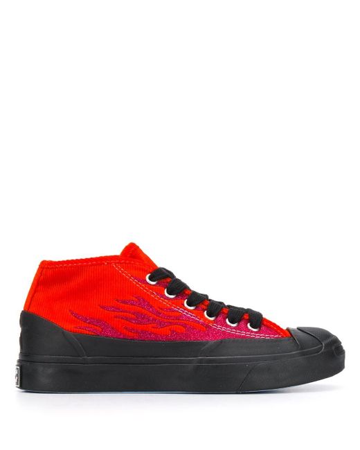 converse jack purcell red