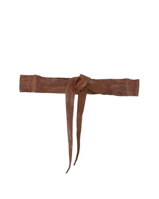 SOMMET Brown Klassischer Bindegürtel