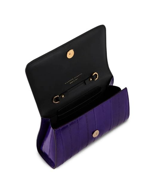 Giuseppe Zanotti Purple Cleopatra Mini Bag