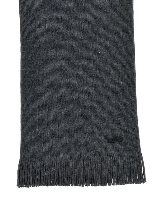 Boss Blue Albas Scarf for men
