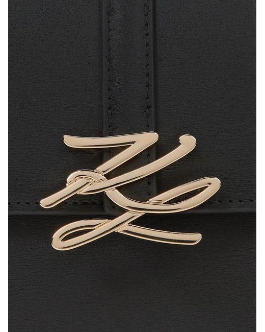 Karl Lagerfeld Black Sac À Bandoulière K/Autograph