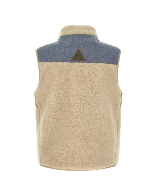 Moncler Natural Logo Vest Jacket for men