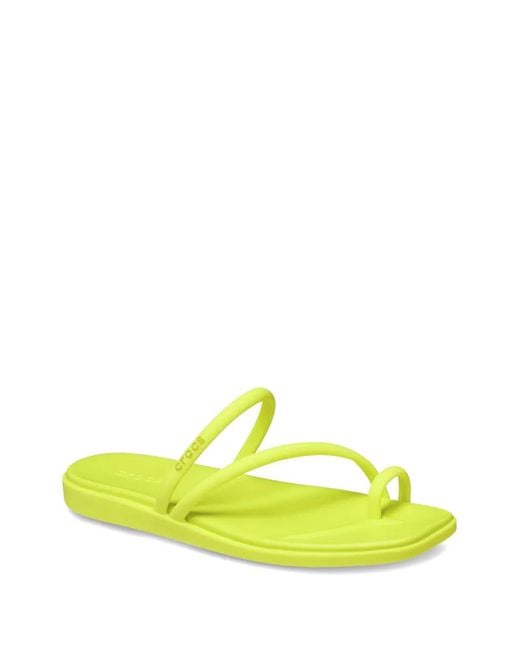 CROCSTM Yellow Miami Toe Loop Sandals