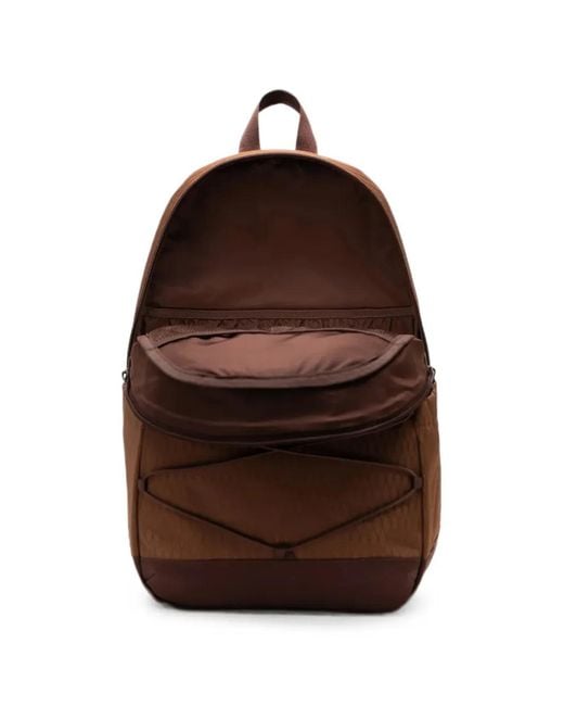 Herschel Supply Co. Brown Kingston 30L Diamond-Quilted Bungee-Cord Backpack