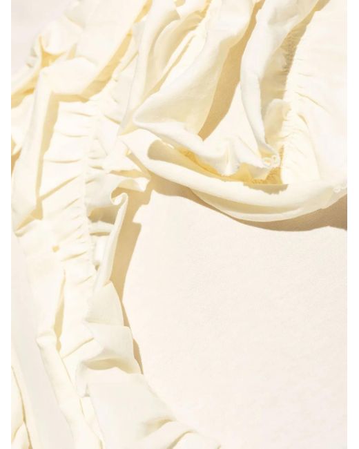 T-Shirt Aris À Volants Ulla Johnson en coloris Natural