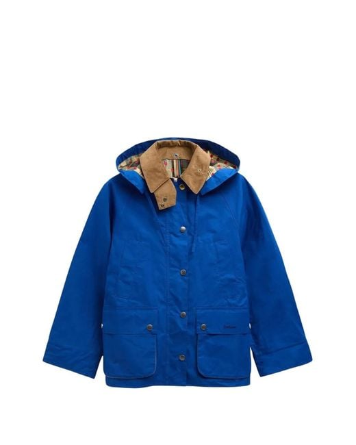 Barbour Blue X Paul Smith Hooded Jacket