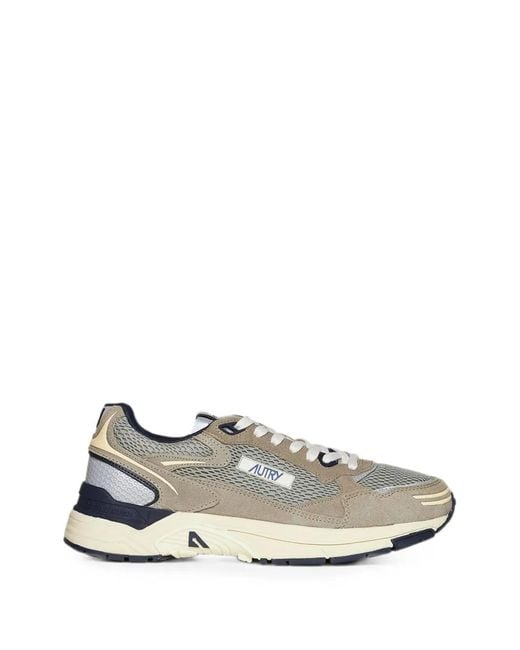 Autry White Logo Sneakers for men