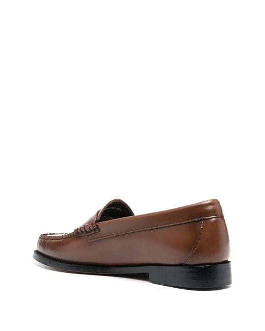 G.H.BASS Brown Weejuns Penny Loafers