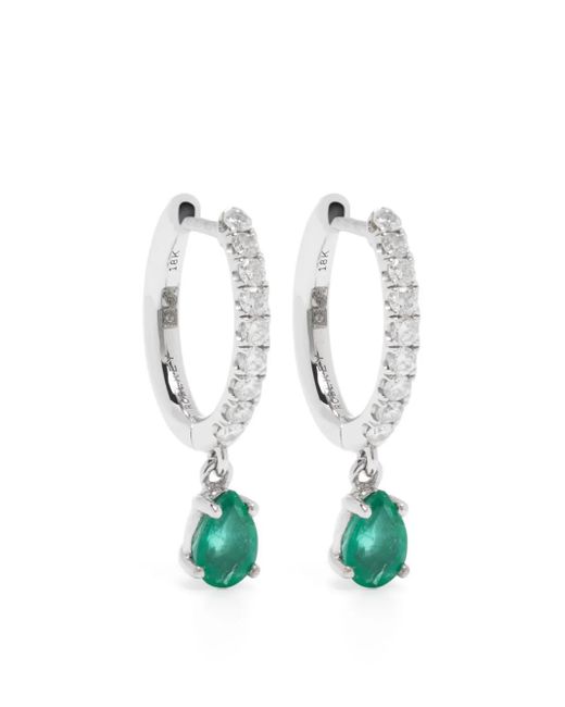 Orecchini A Bottone Elizabeth di ROSEKEY in Blue