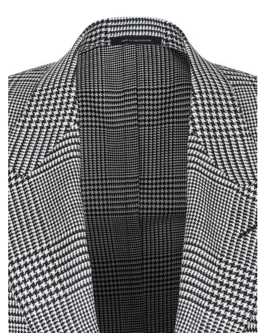 Tom Ford Gray Single-Breasted Blazer for men