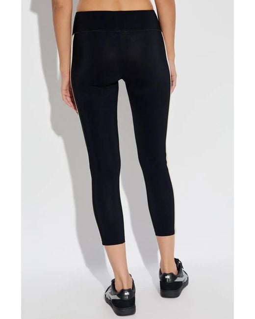 Palm Angels Black Leggings