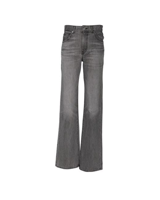 Nili Lotan Gray Joan Jeans