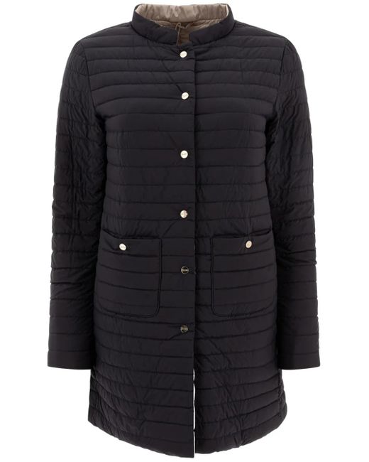 Herno Black Wendbare Jacke