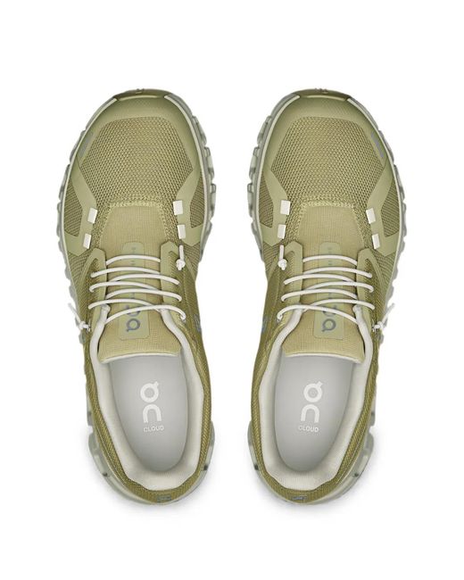 On Shoes Green Cloud 6 Sneakers