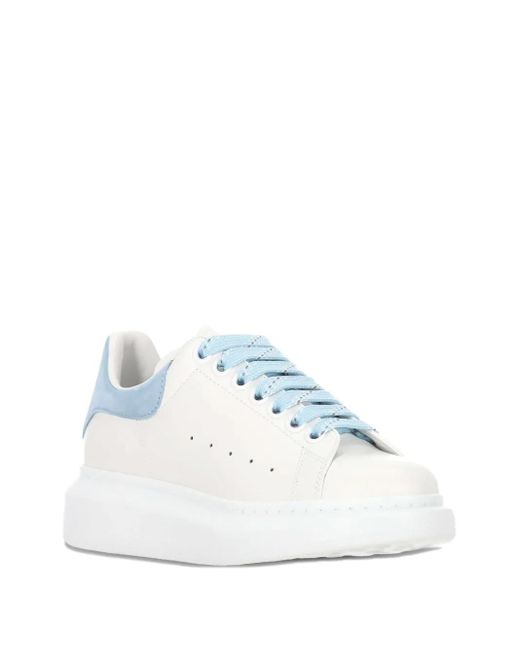 Alexander McQueen White Leather Sneakers