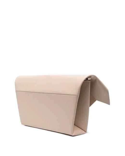 Maison Margiela Multicolor Snatched Leather Clutch Bag