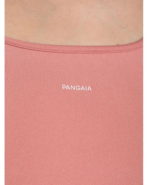 PANGAIA Pink Racerback Sports Bra