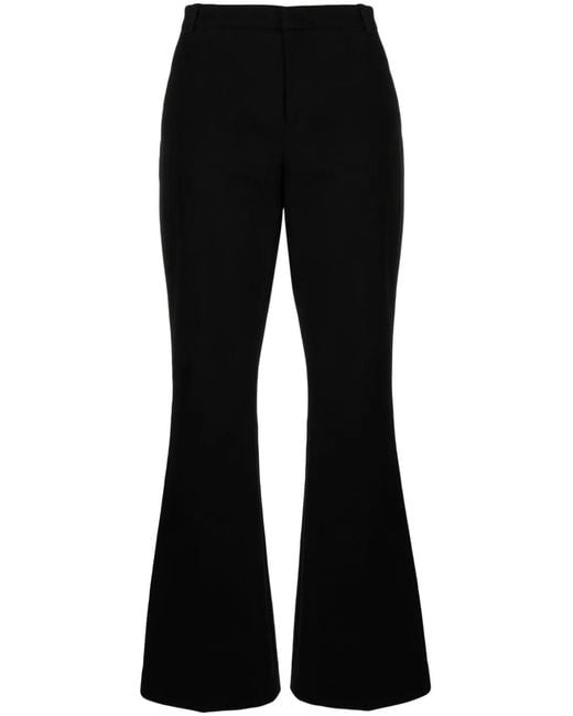 Vince Black Bootcut Tailored Trousers