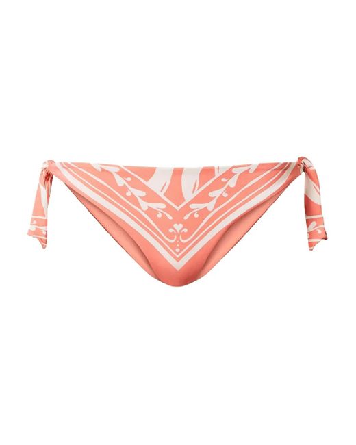 Twinset Pink Bikinihöschen Mit Grafischem Print