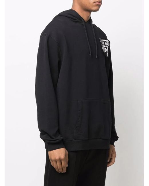 Sudadera Con Capucha Y Parche Raf Simons de hombre de color Blue