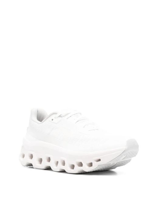 On Shoes White Cloudmster Void Sneakers
