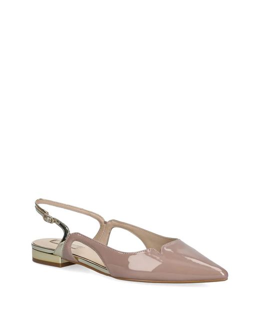 Liu Jo White Patent Leather Slingbacks