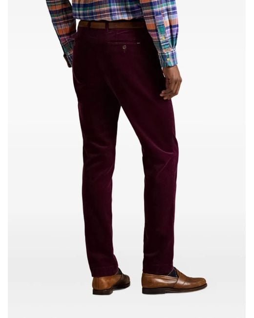 Polo Ralph Lauren Purple Straight-Leg Trousers for men