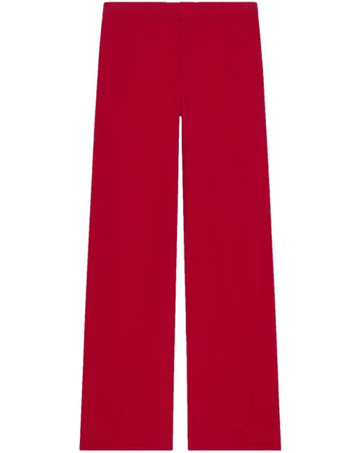 Courreges Bootcut Trainingsbroek in het Red voor heren